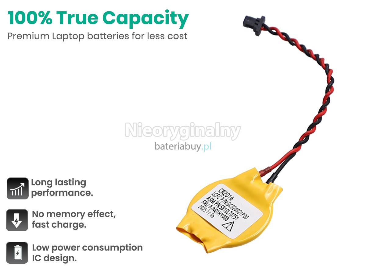 Bateria do Akcesoria Lenovo THINKPAD X1 CARBON 7TH GEN 20QE CMOS