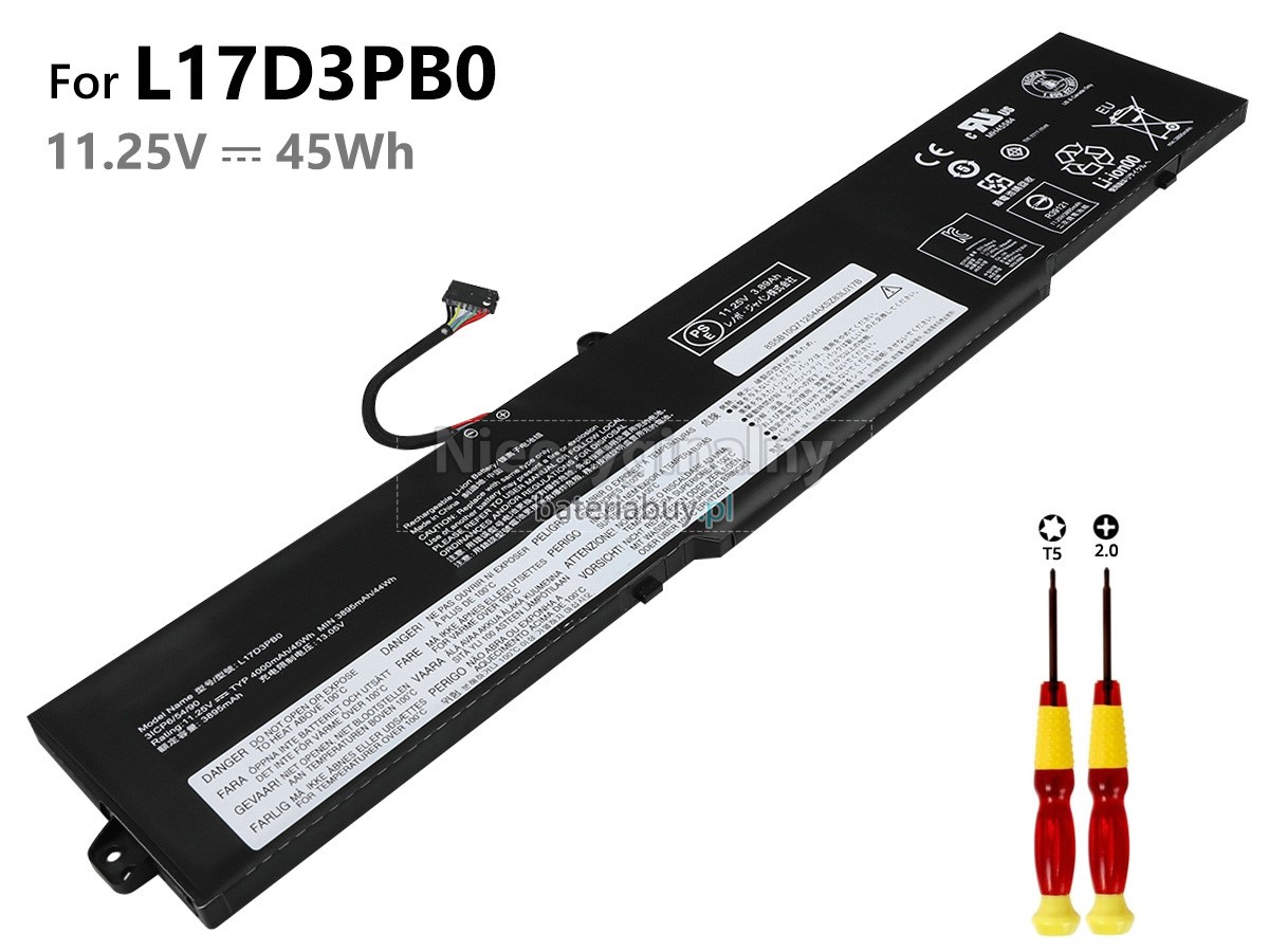 Lenovo L17C3PB0(3ICP6/54/90) batteria