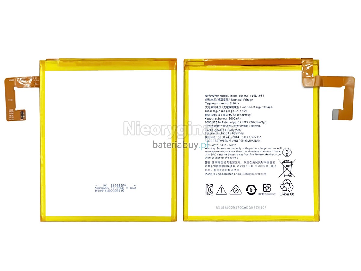 Lenovo TAB M10 PLUS bateria