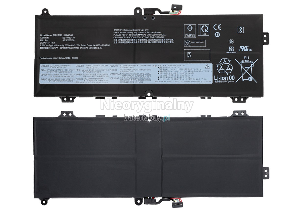 Lenovo ThinkPad C13 YOGA GEN 1 Chromebook-20UX001JGE bateria