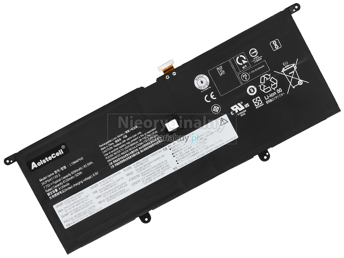 Lenovo YOGA SLIM 9 14ITL5-82D1000BPH bateria