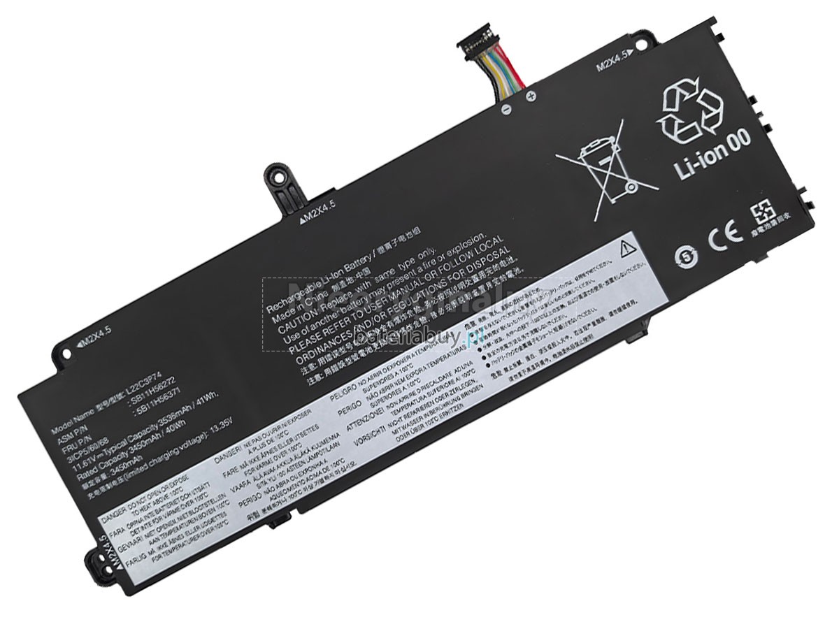 Lenovo ThinkPad X13 YOGA GEN 4-21F2004QRI bateria