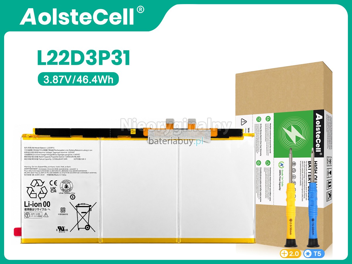Lenovo L22D3P31 bateria