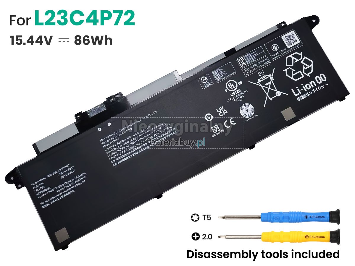 Lenovo L23M4P71 bateria