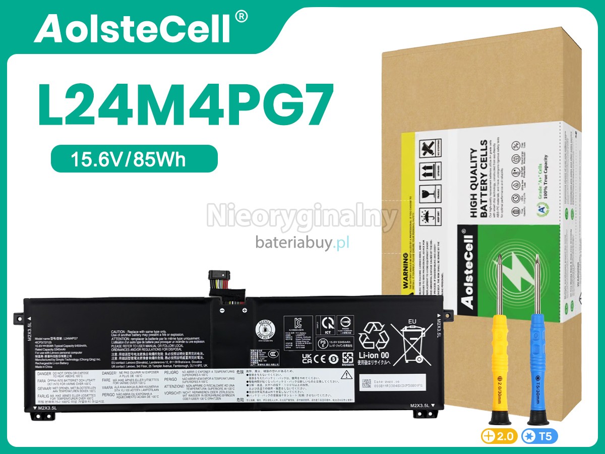 Lenovo 5B11R33852 bateria
