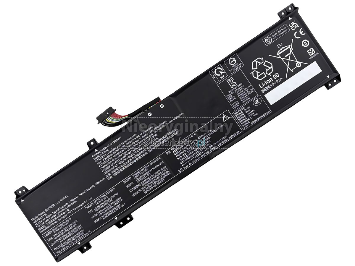 Lenovo LEGION PRO 5 16IRX10-83NN001LDP bateria