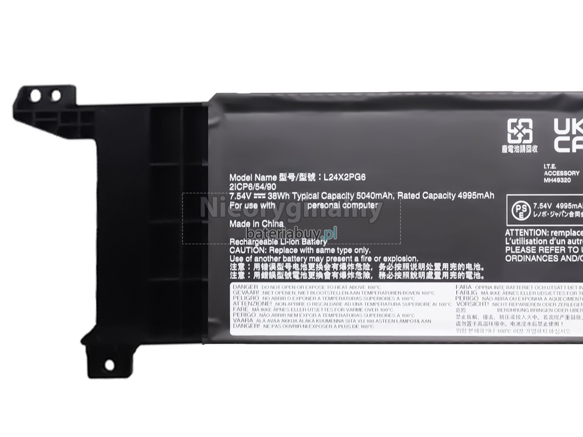 Lenovo SB11Q90227 bateria