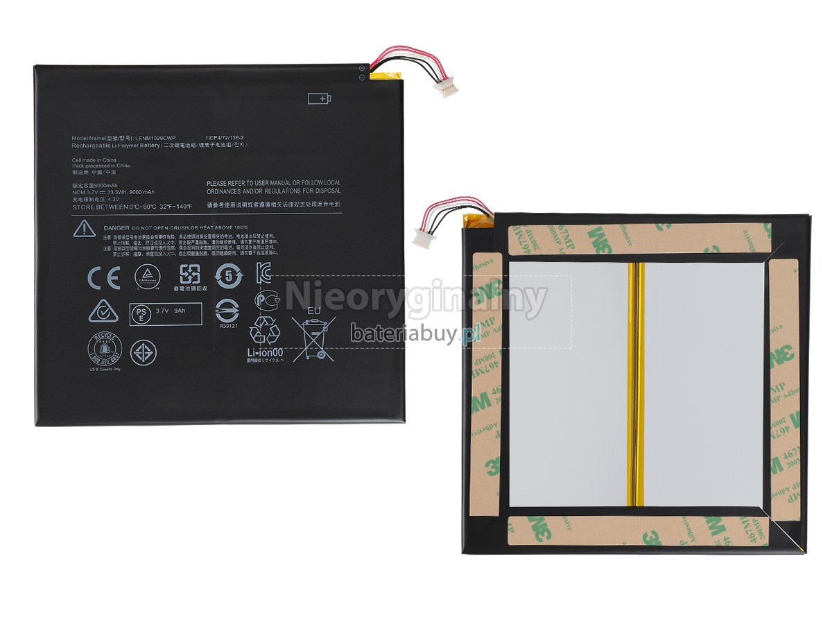 Lenovo IdeaPad MIIX 310-10ICR-80SG0015GE bateria