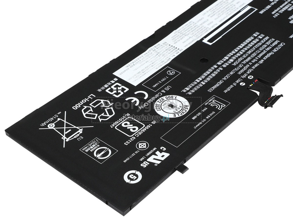 Lenovo ThinkPad X1 Tablet 3RD GEN-20KJA00DHH bateria
