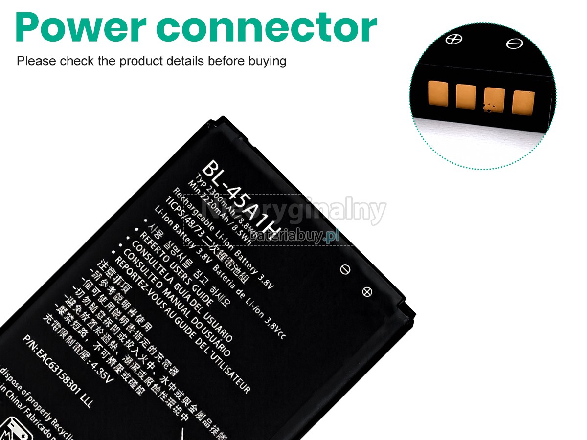 LG K10 bateria