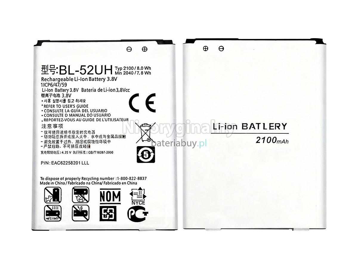 LG D320 bateria