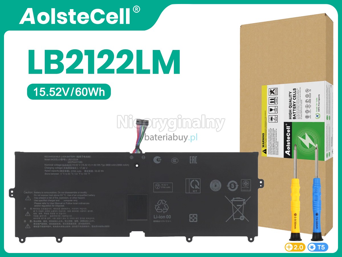 LG GRAM 15Z90ST-G.ADB9U1 bateria