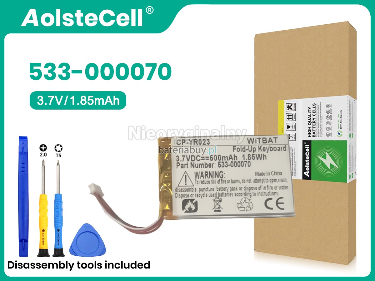 Logitech 533-000070 bateria