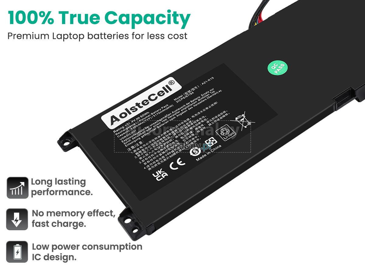 Machenike F117-V bateria