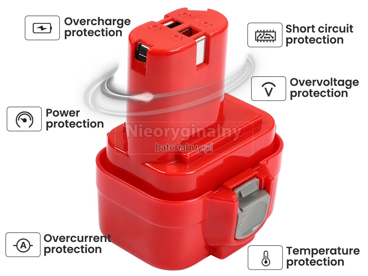 Makita 6226DWE bateria
