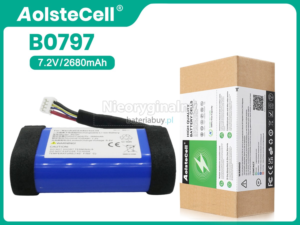 Marshall EMBERTON III 3 bateria