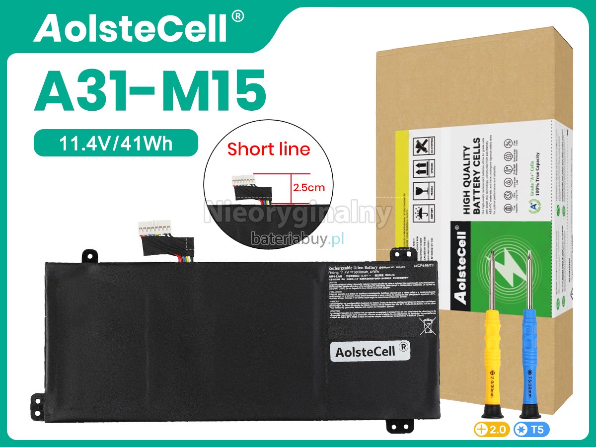 Medion A31-M15-SHORTLINE bateria