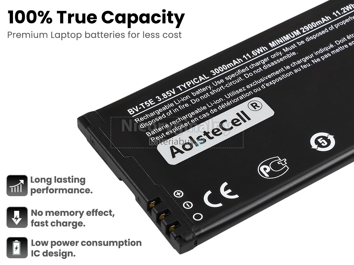 Microsoft LUMIA 950 bateria