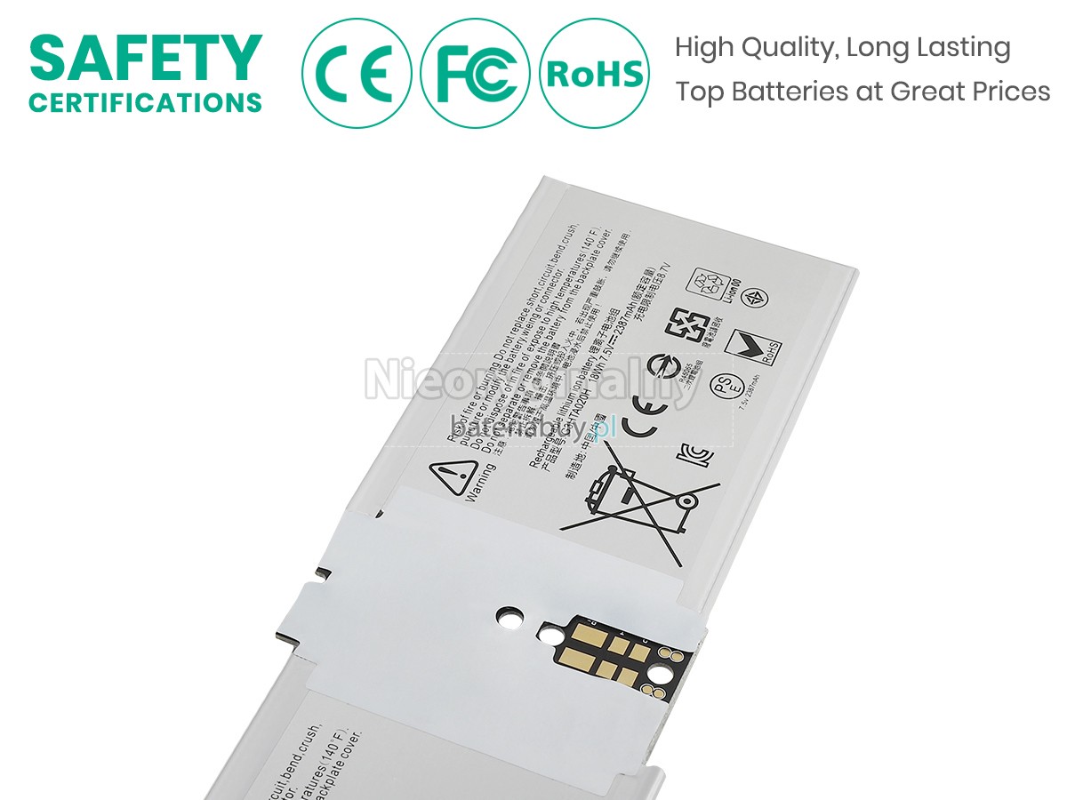 Microsoft Surface BOOK 2 1832 bateria