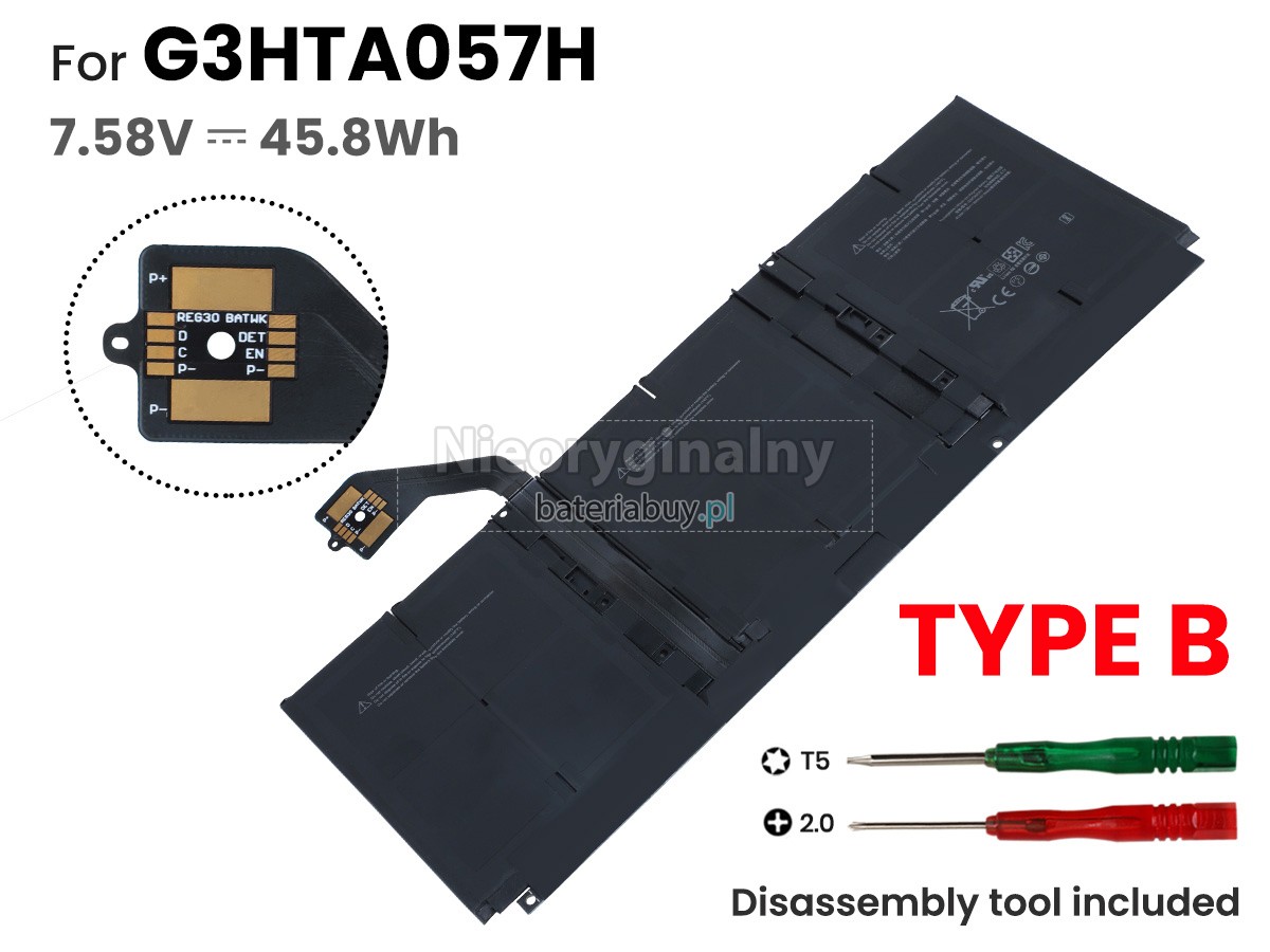 Microsoft DYNT02 bateria