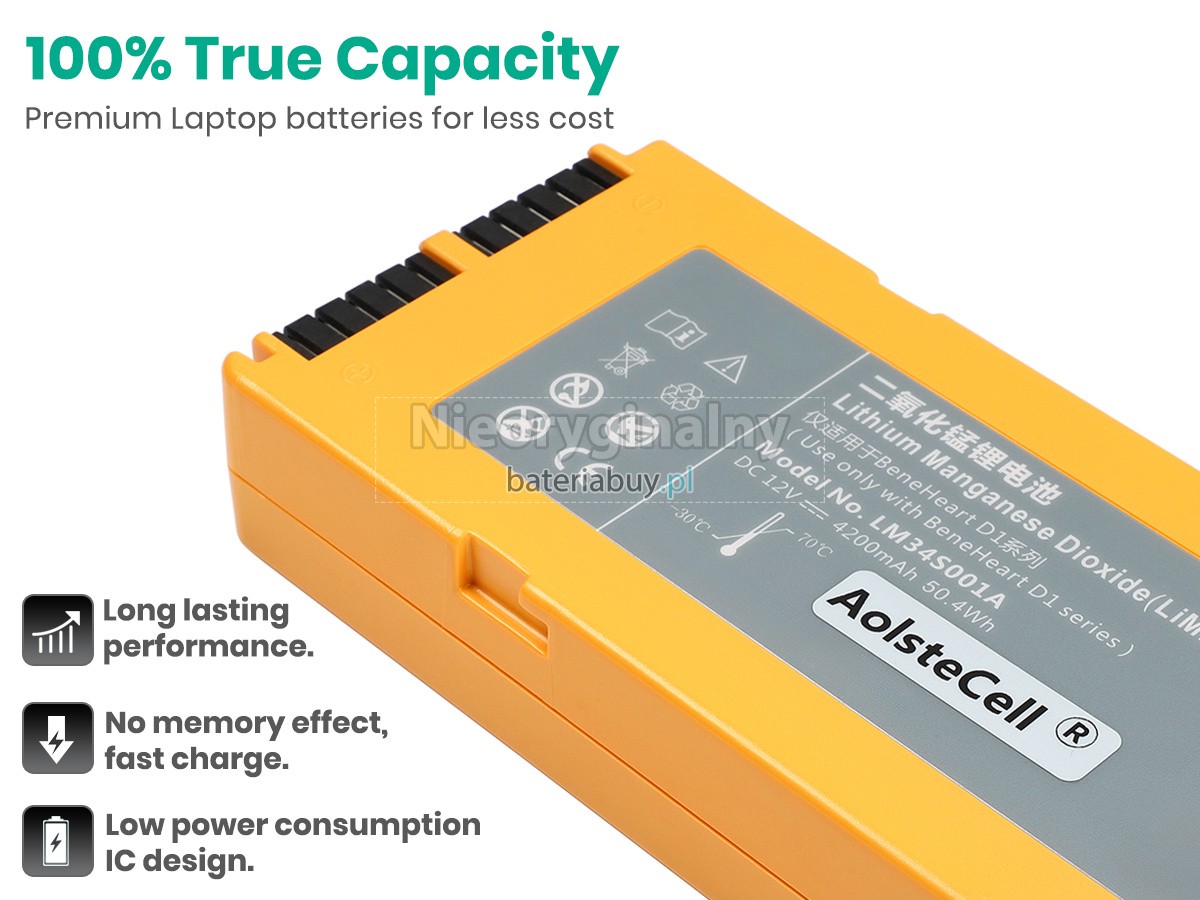 Mindray BENEHEART D1 bateria
