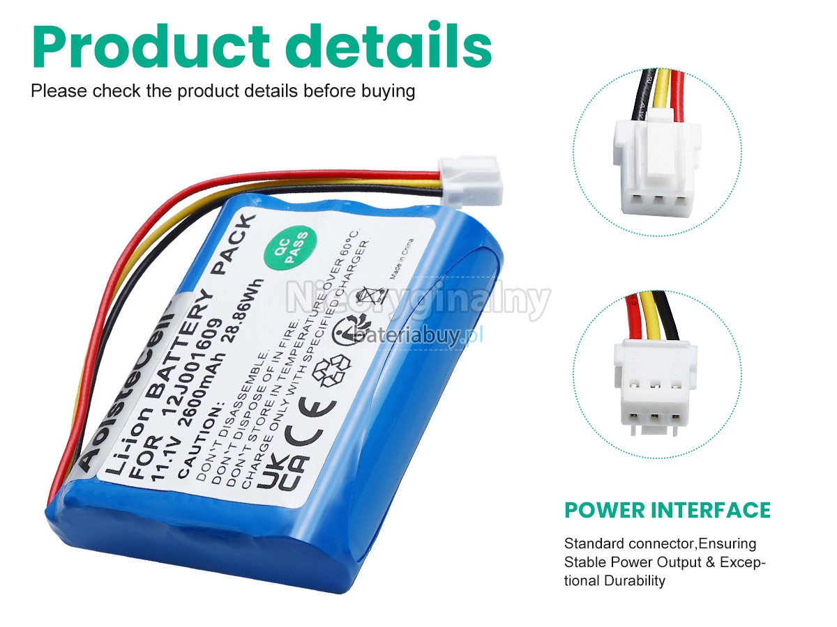 Moneual 12J001609 bateria