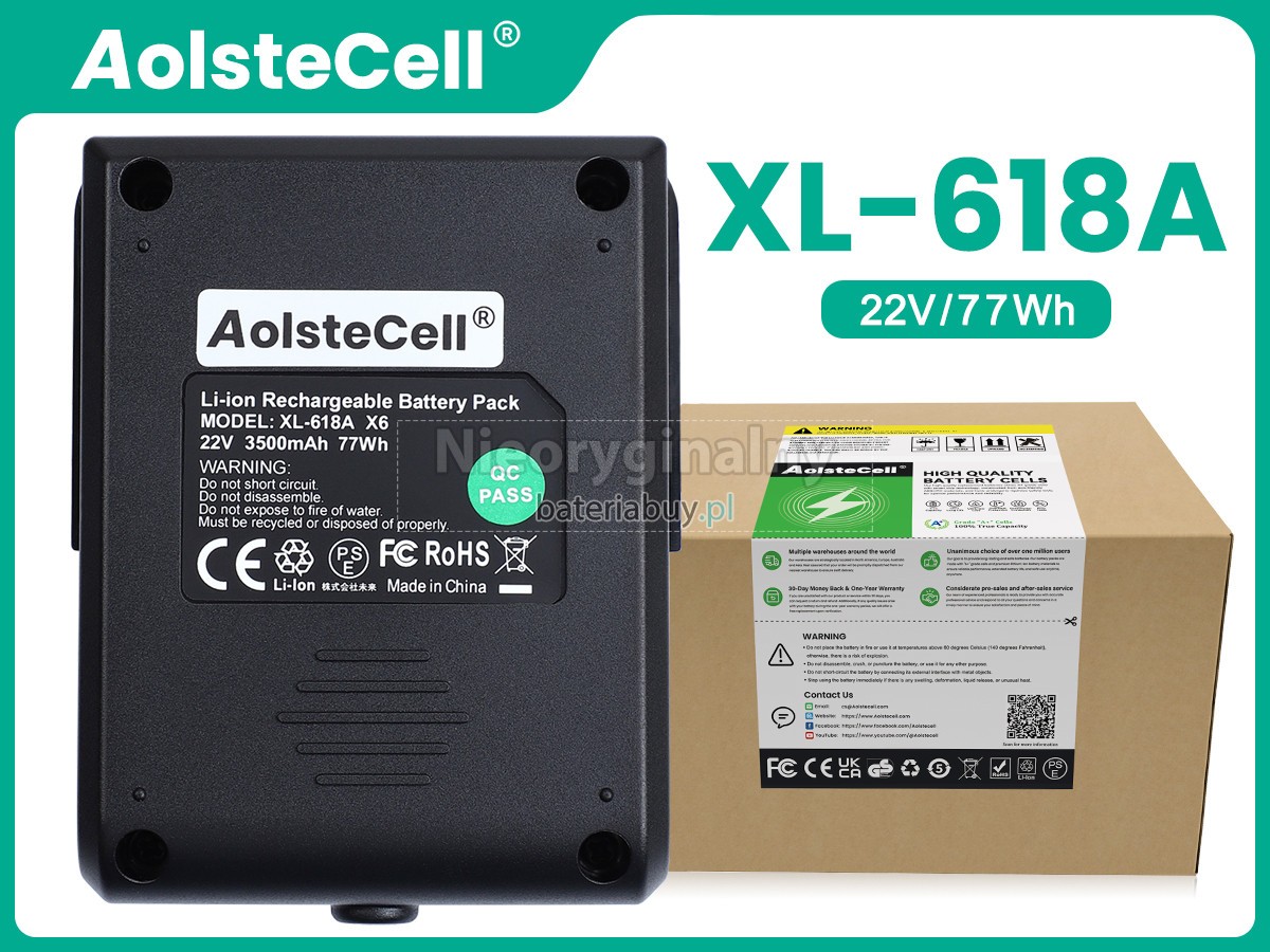 Moosoo XL-618A bateria