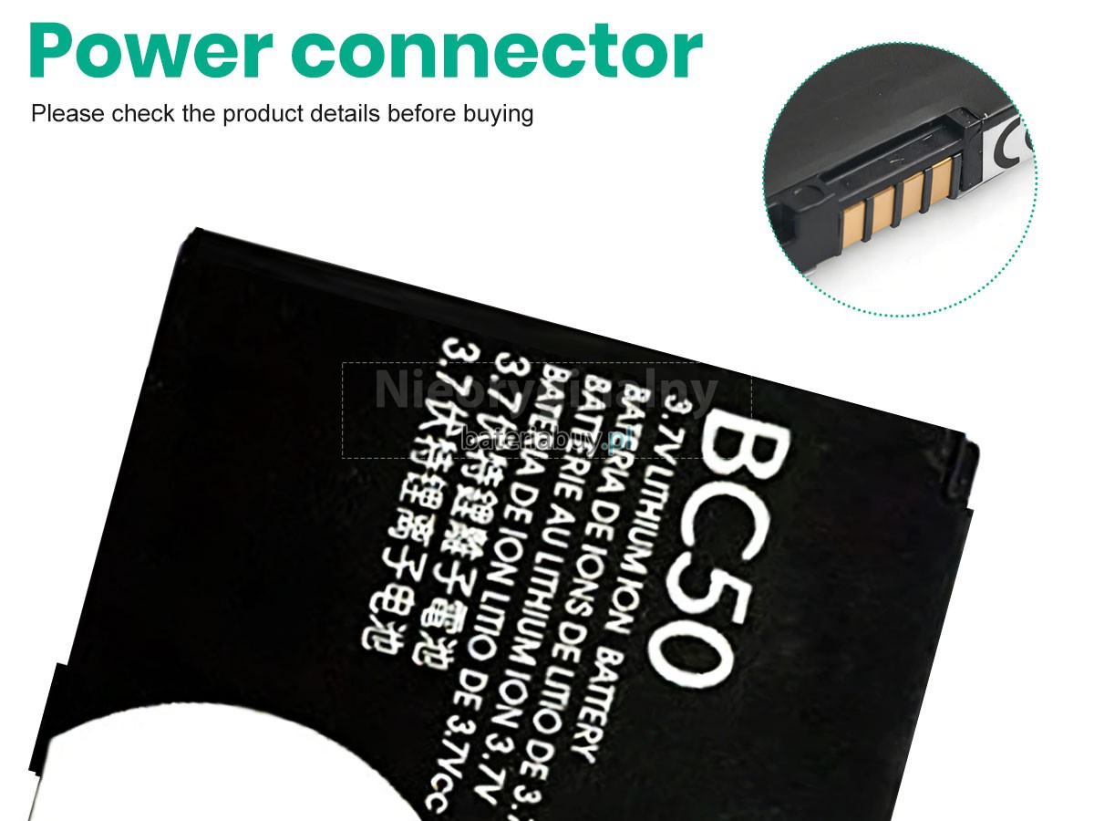 Motorola BC50 bateria