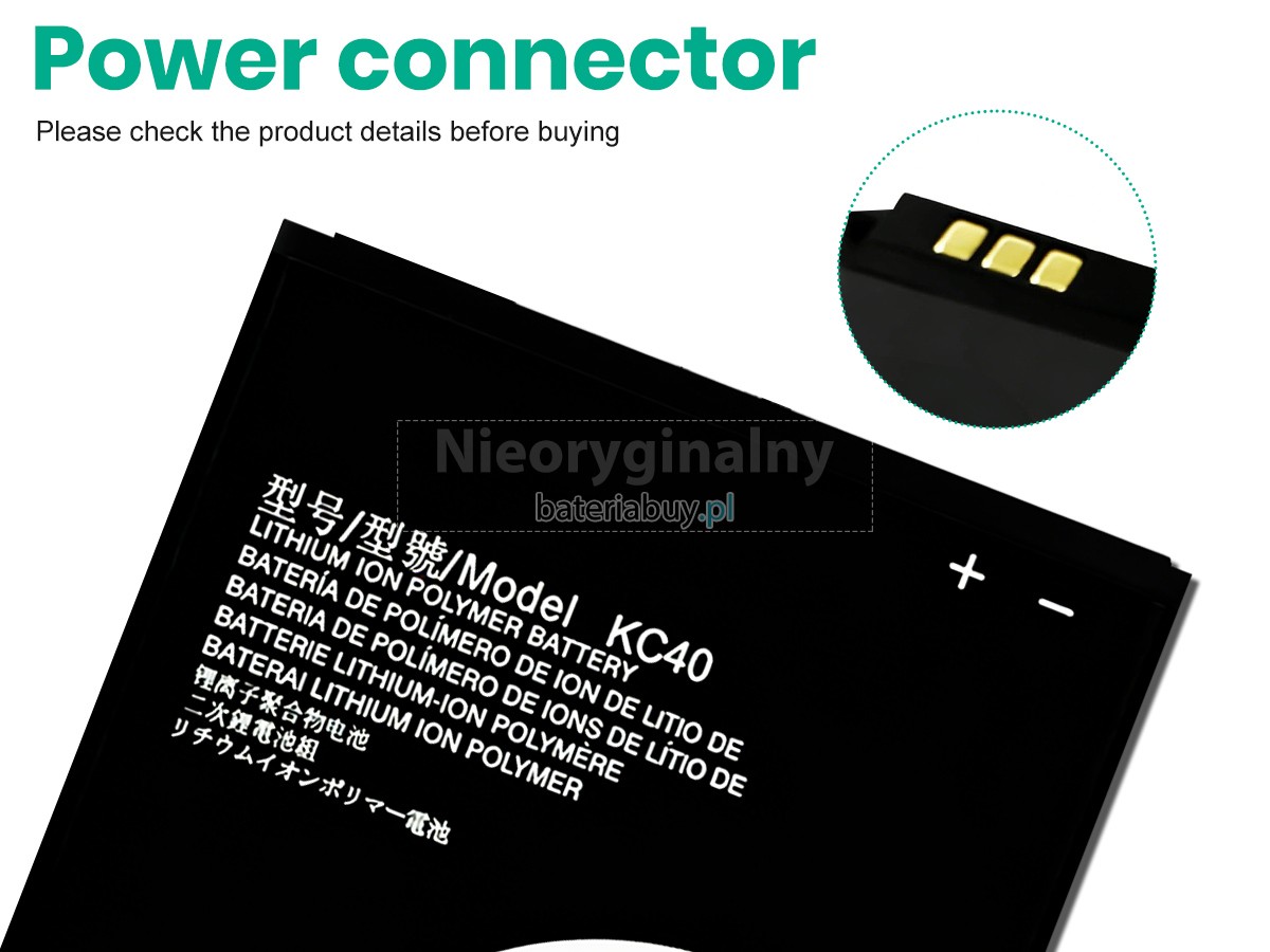 Motorola KC40 bateria
