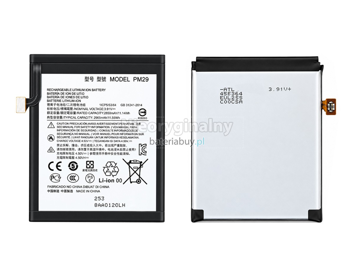 Bateria do Telefon Komórkowy Motorola PM29