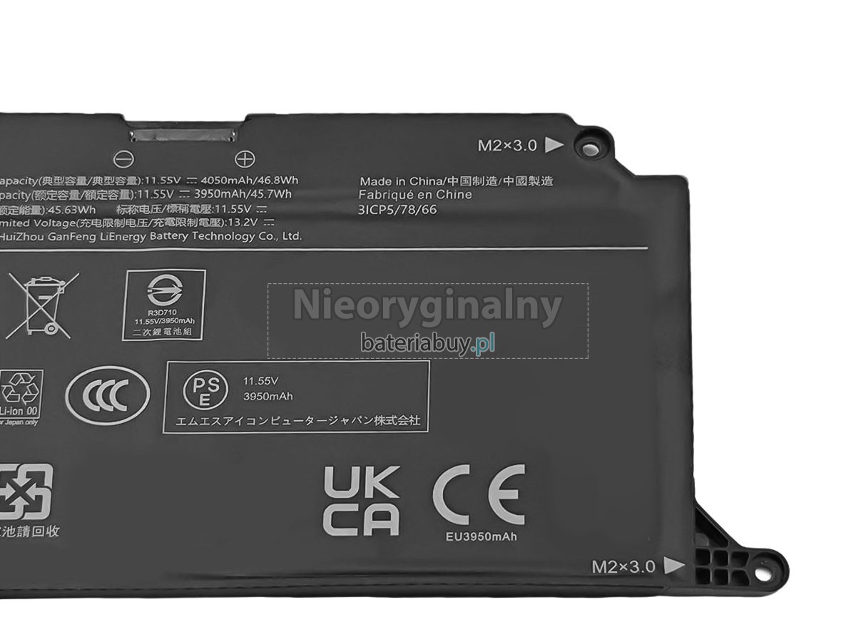 MSI BTY-M4B bateria