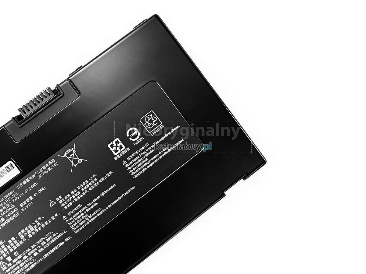 Bateria do Laptop MSI BTY-S1L