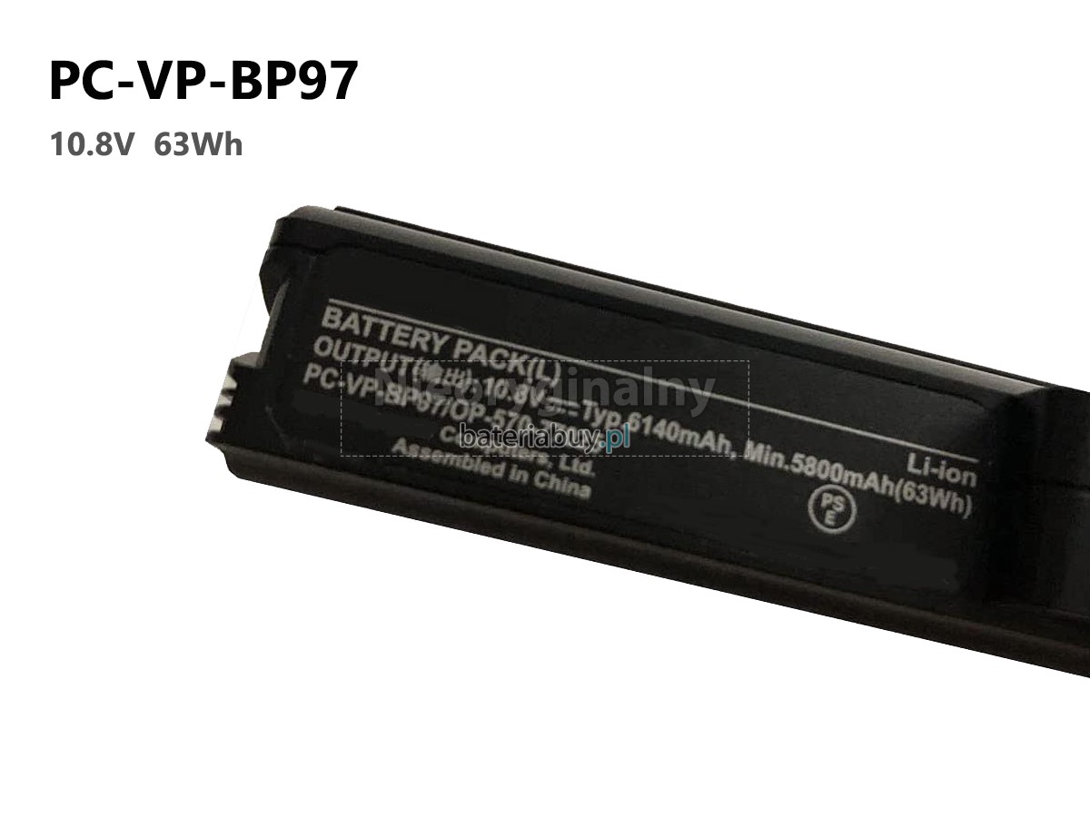 NEC PC-VP-BP97 bateria