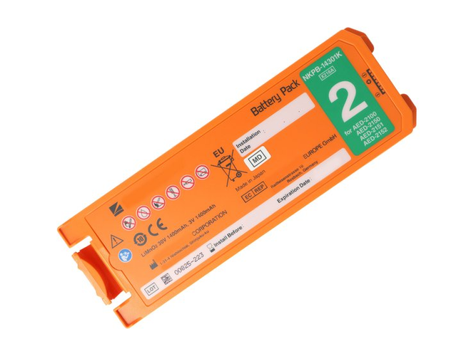 Bateria do Nihon Kohden AED-2100