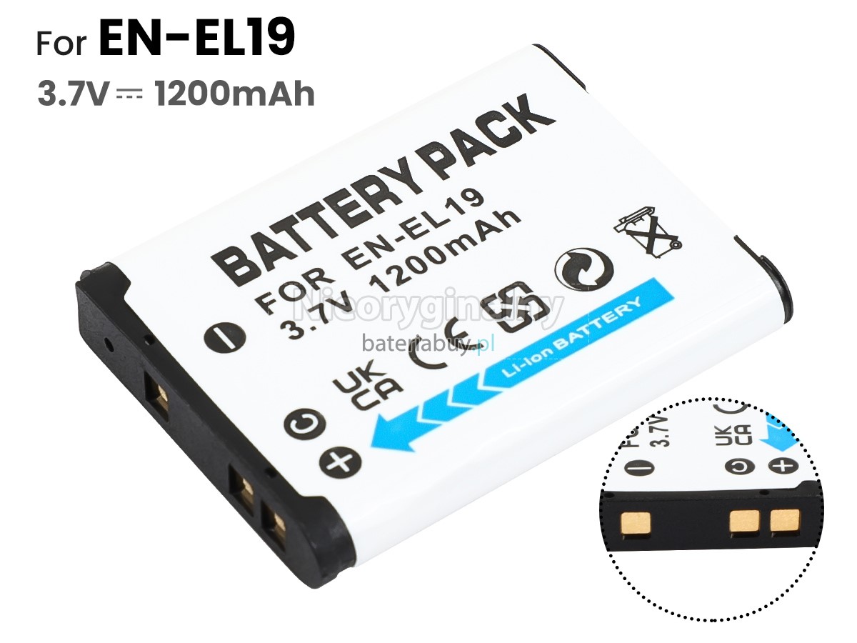 Nikon COOLPIX S2550 bateria