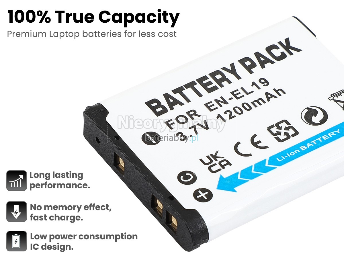 Nikon COOLPIX S2550 bateria