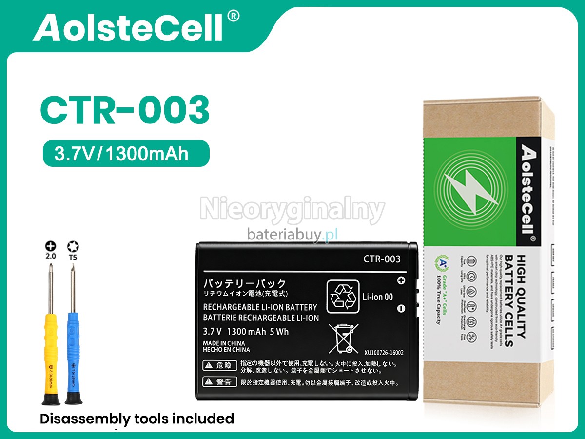 Nintendo CTR-003 bateria