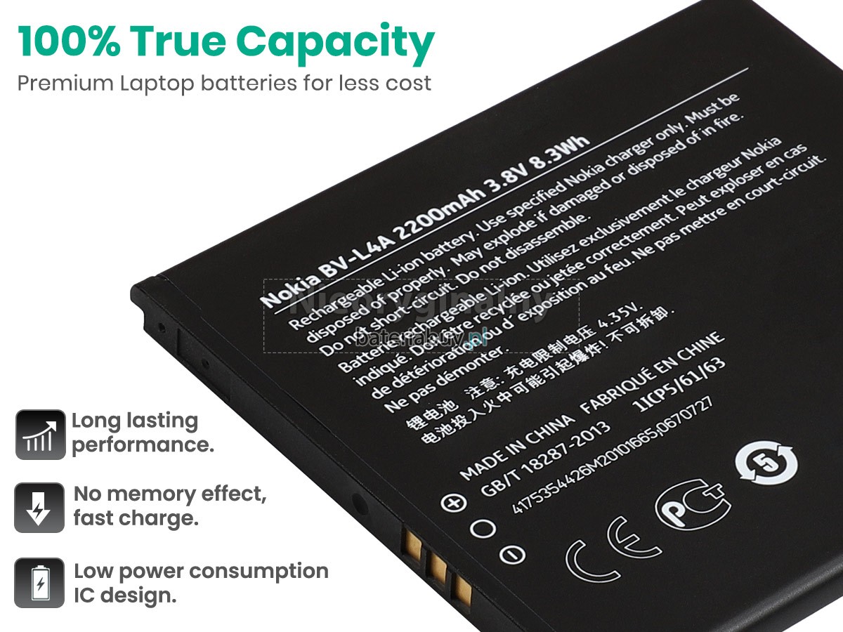 Nokia BL-L4A bateria