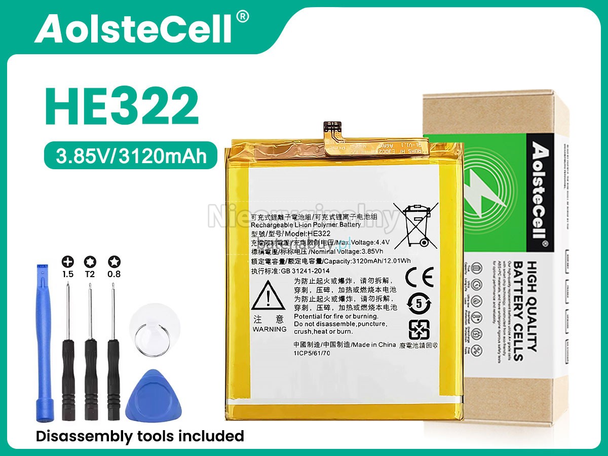 Nokia HE322 bateria
