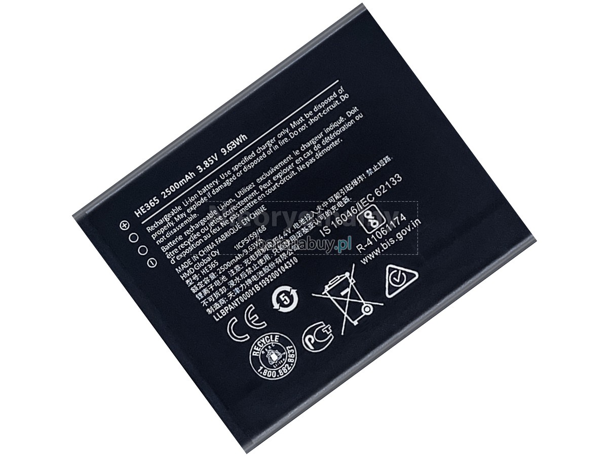 Nokia 1 PLUS bateria