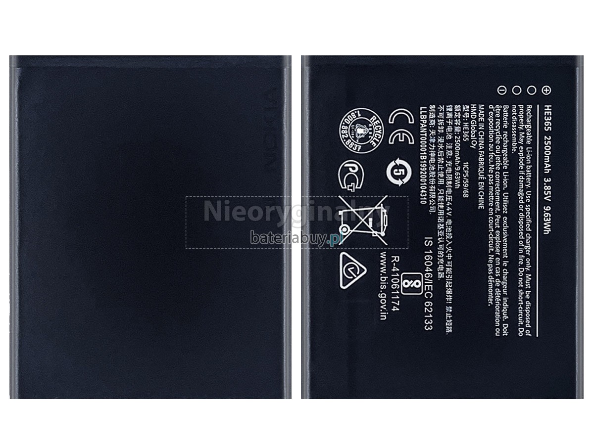 Nokia 1 PLUS bateria