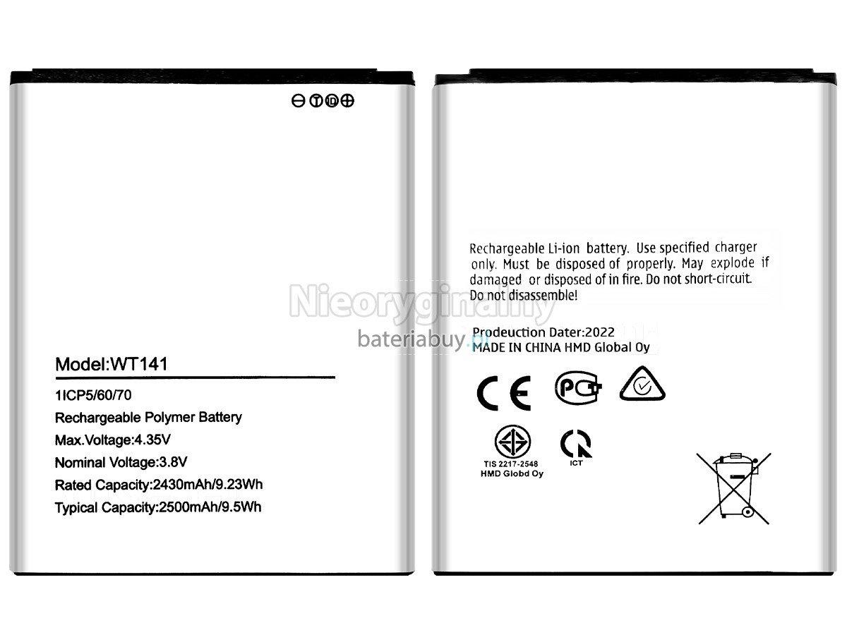 Nokia WT141 bateria