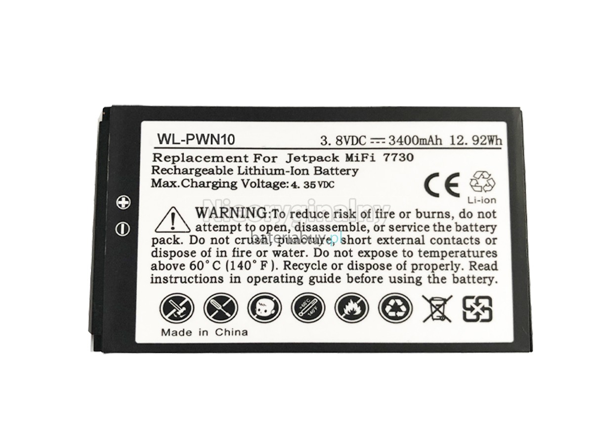 Novatel JETPACK 4G LTE bateria