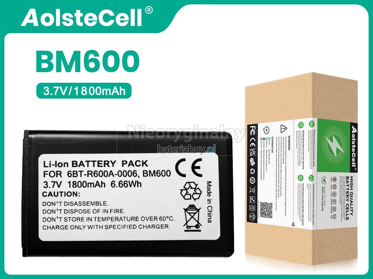 Bateria do Akcesoria Nubia 6BT-R600A-0006