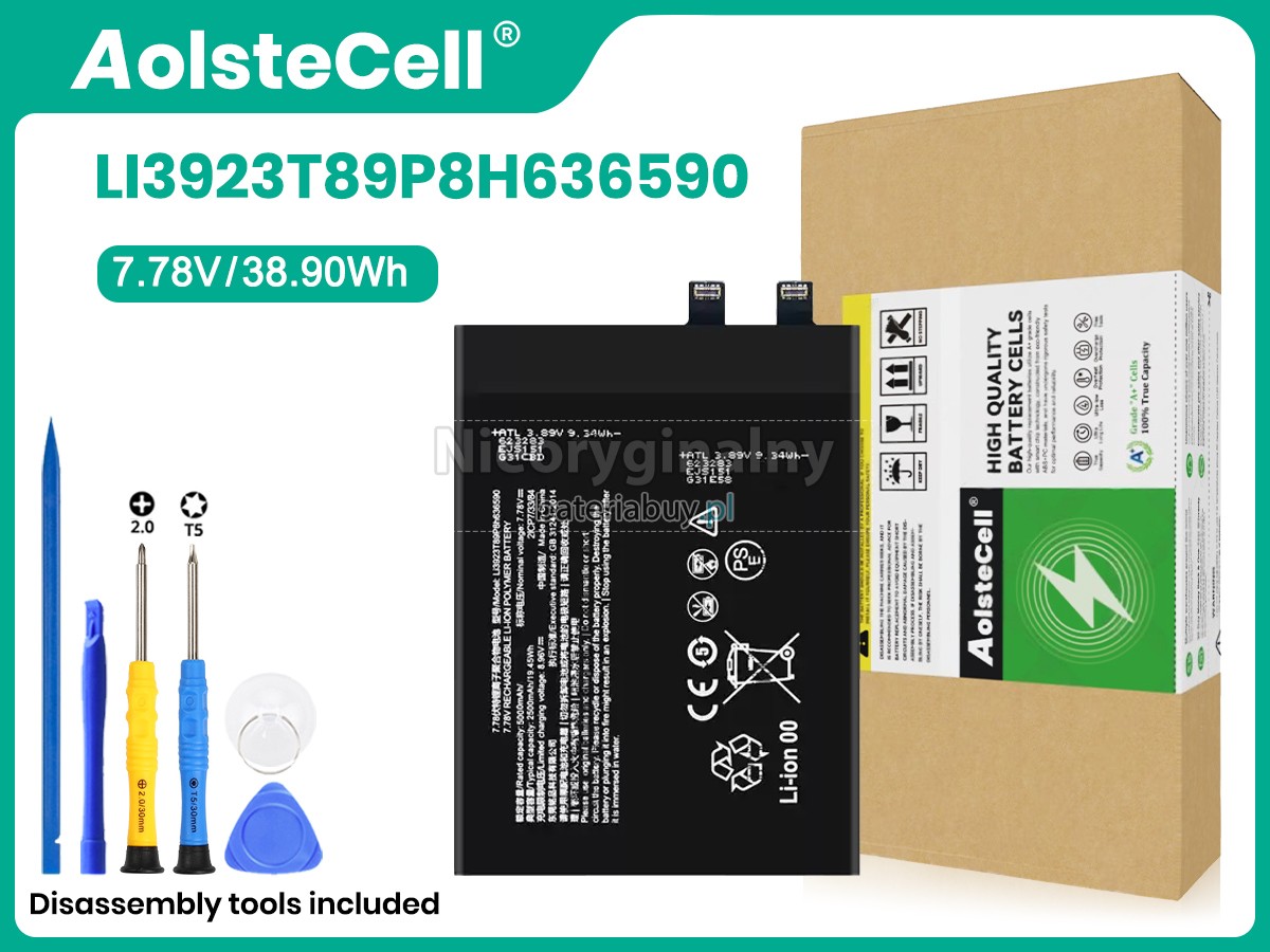 Nubia LI3923T89P8H636590 bateria