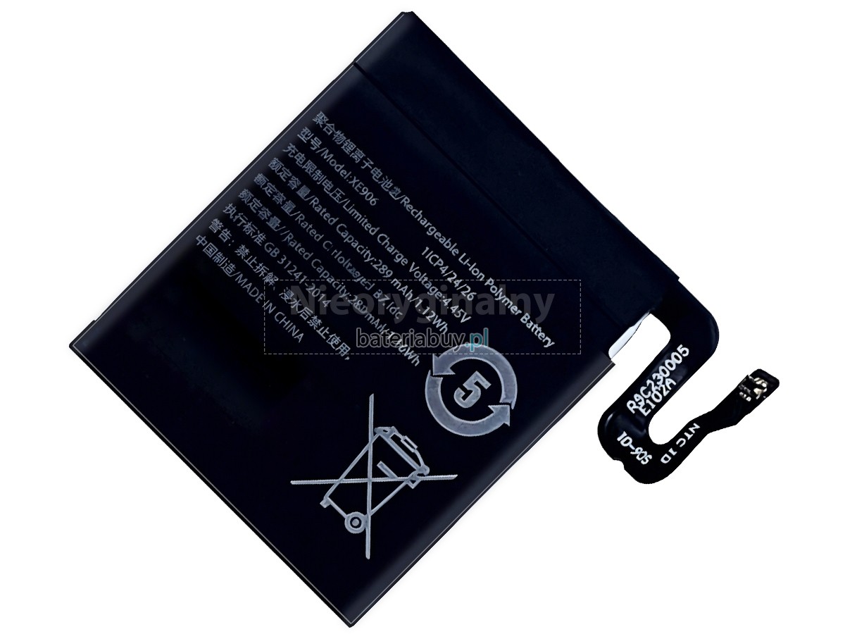 Oppo XE906 bateria