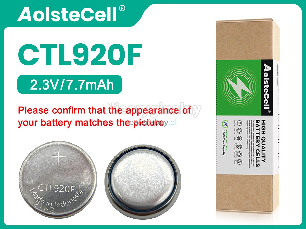 Panasonic CTL920 bateria