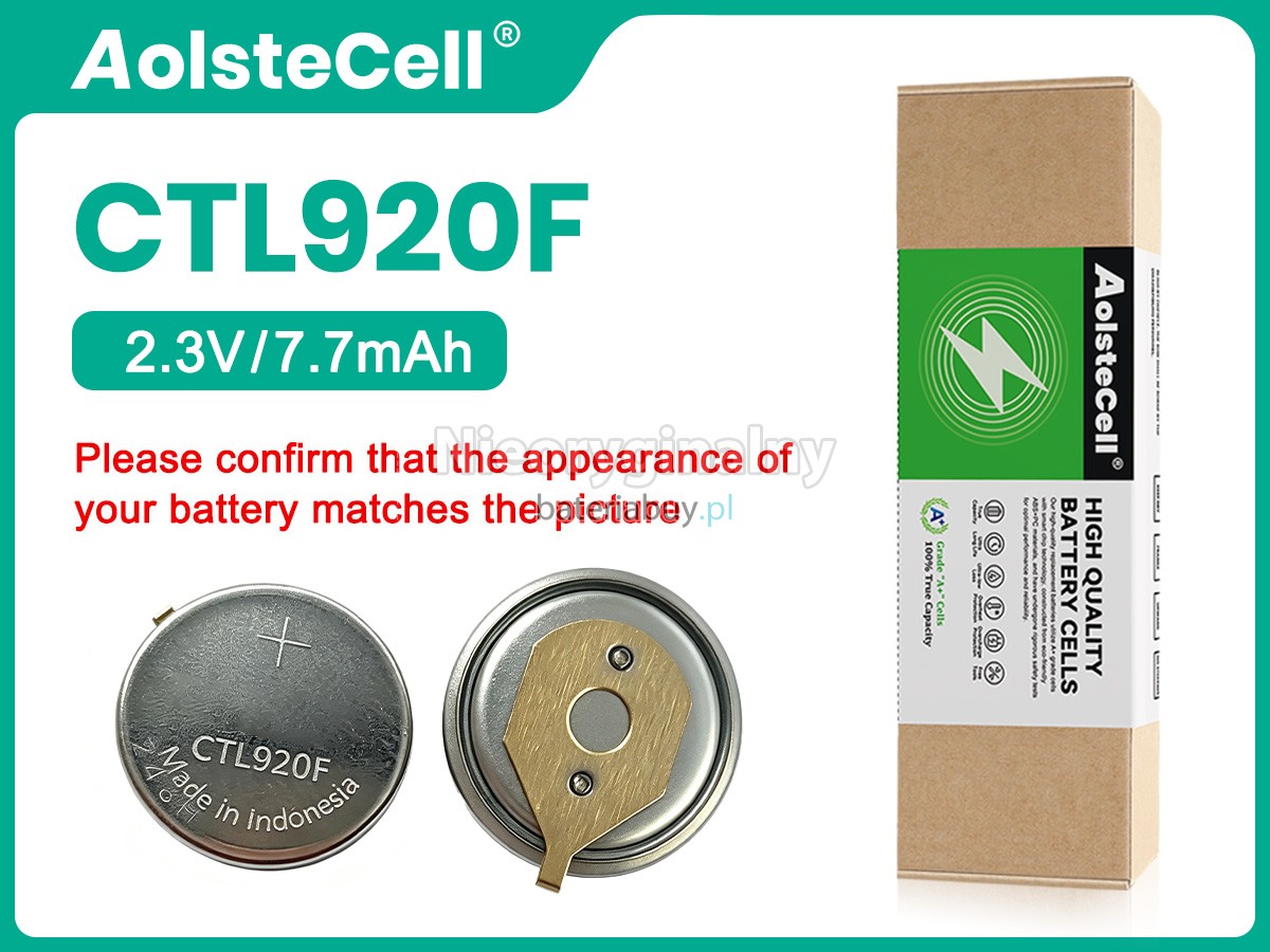 Panasonic CTL920 bateria