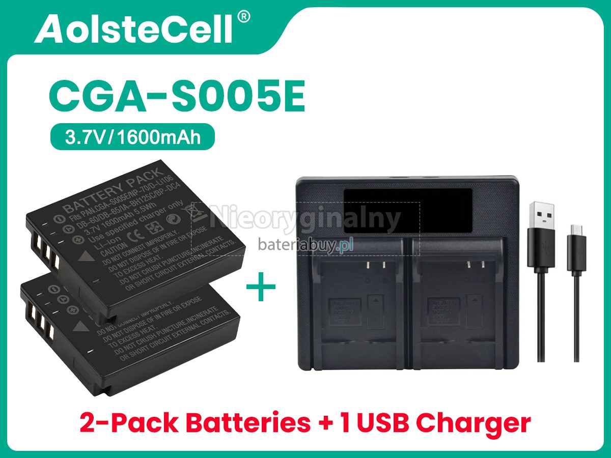 Panasonic DMC-FX01BB bateria