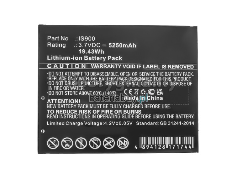 PAX A920 bateria